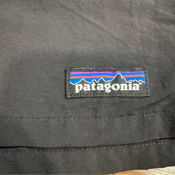Patagonia Womens Baggie Shorts Size L Black Outdoors Hiking Backpacking Camping - Picture 9 of 10